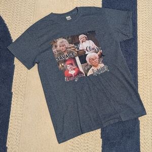Golden Girls Savage Classy Bougie Rachet T-Shirt Gray Gildan Cotton M Medium